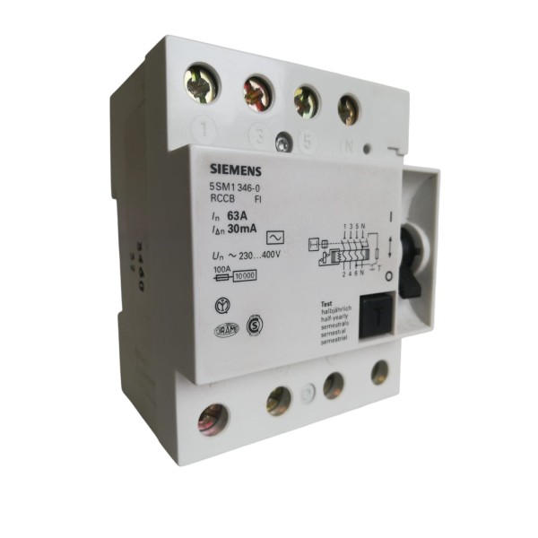 DIFFERENTIAL SWITCH 4P 63A 30MA